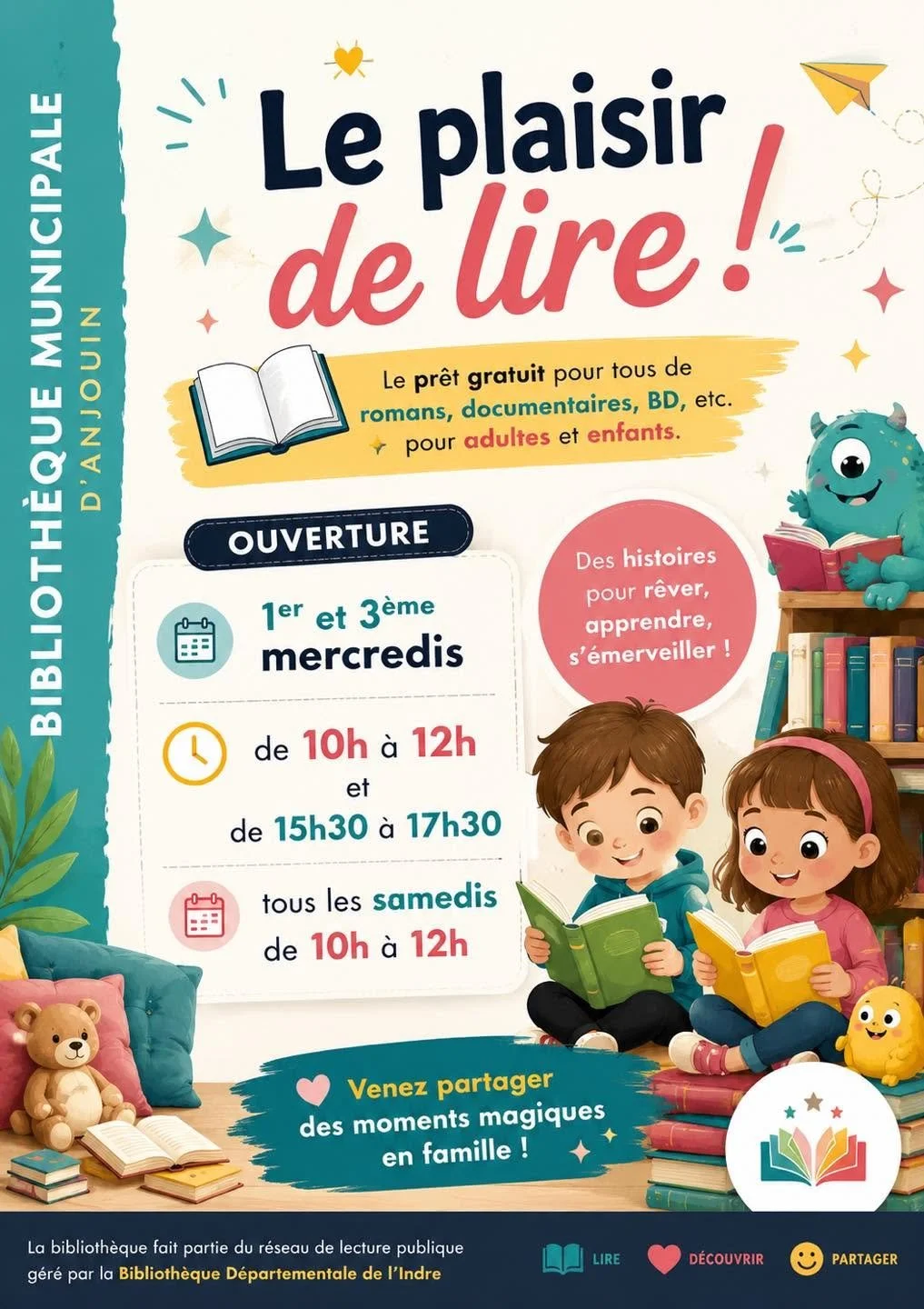 Bibliothèque municipale d’Anjouin