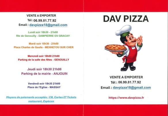 PIZZA À ANJOUIN !