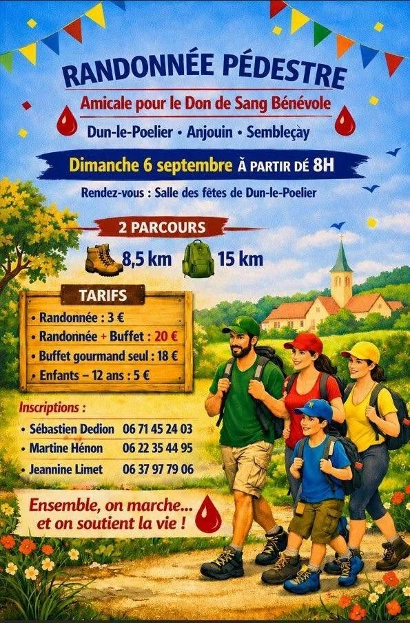 Randonnée des donneurs de sang