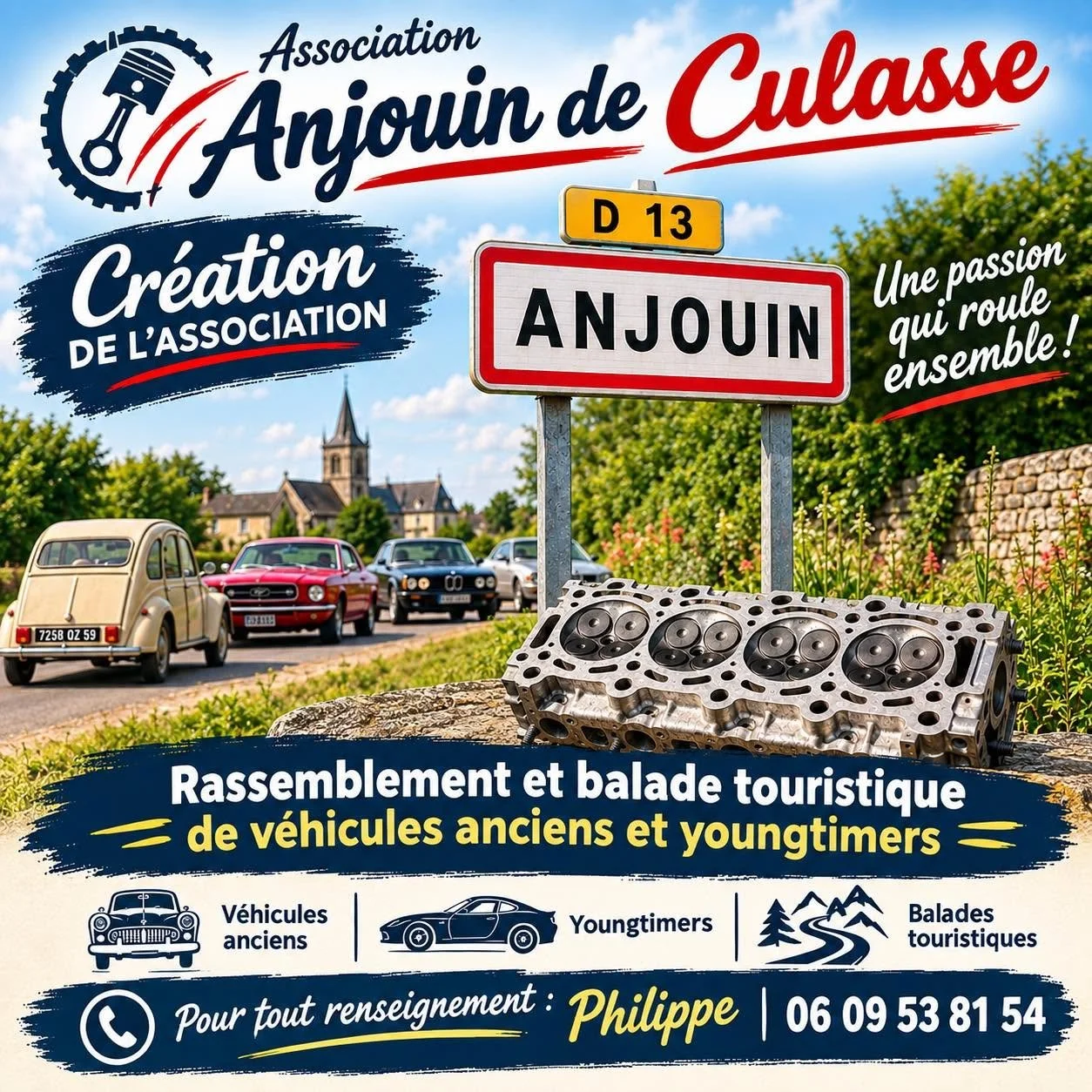 Création d'une nouvelle association à ANJOUIN