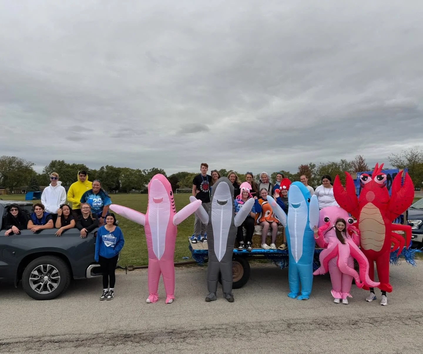Happy Homecoming PHS from our school of fish thats hooked on agriculture! We&rsquo;re thankful for the SEA of opportunities FFA offers our members. 🐟🐠🦀🐙🐬🐳