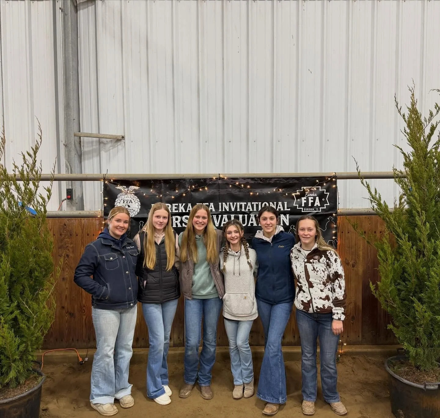Our Horse Judging team traveled to Panther Creek Ranch in Danvers today for the Eureka FFA Invitational Horse Judging contest. 

The team placed 6th out of 50 teams with Bailey Logan placing 8th individually! We&rsquo;re proud of the work they&rsquo;