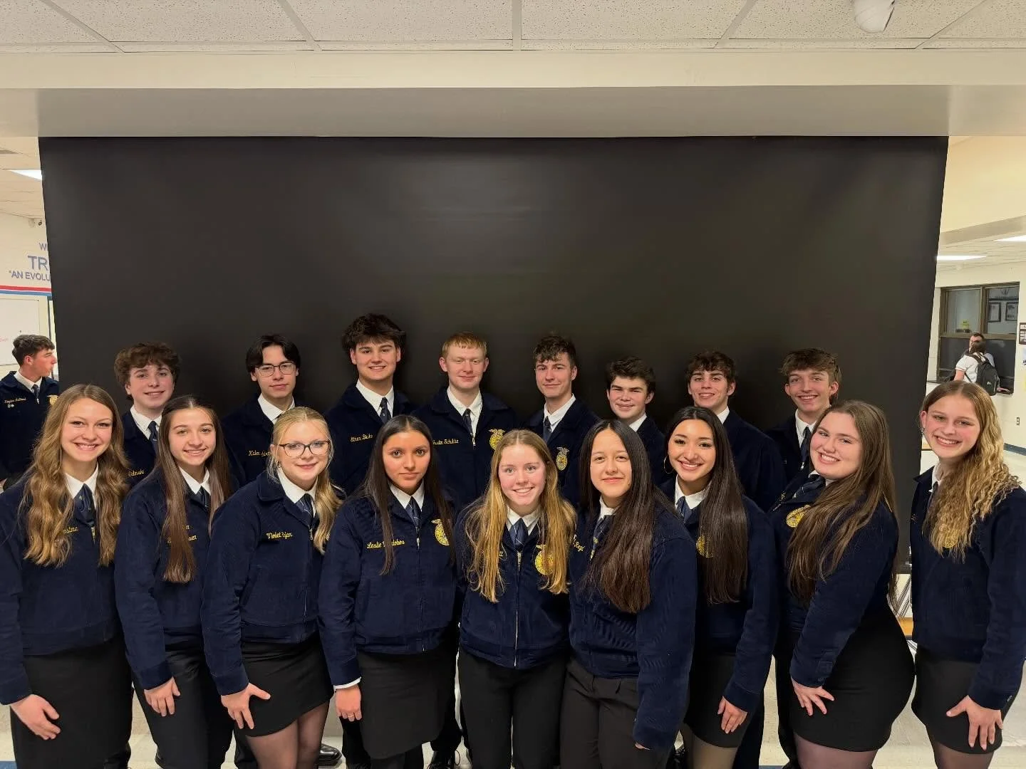 Tonight was Section 10 Proficiency Awards!

We are so happy to share that we had 13(!) Section Winners tonight! There is so much talent from the FFA members in this photo - and we&rsquo;re so excited to share their hard work and results from tonight!