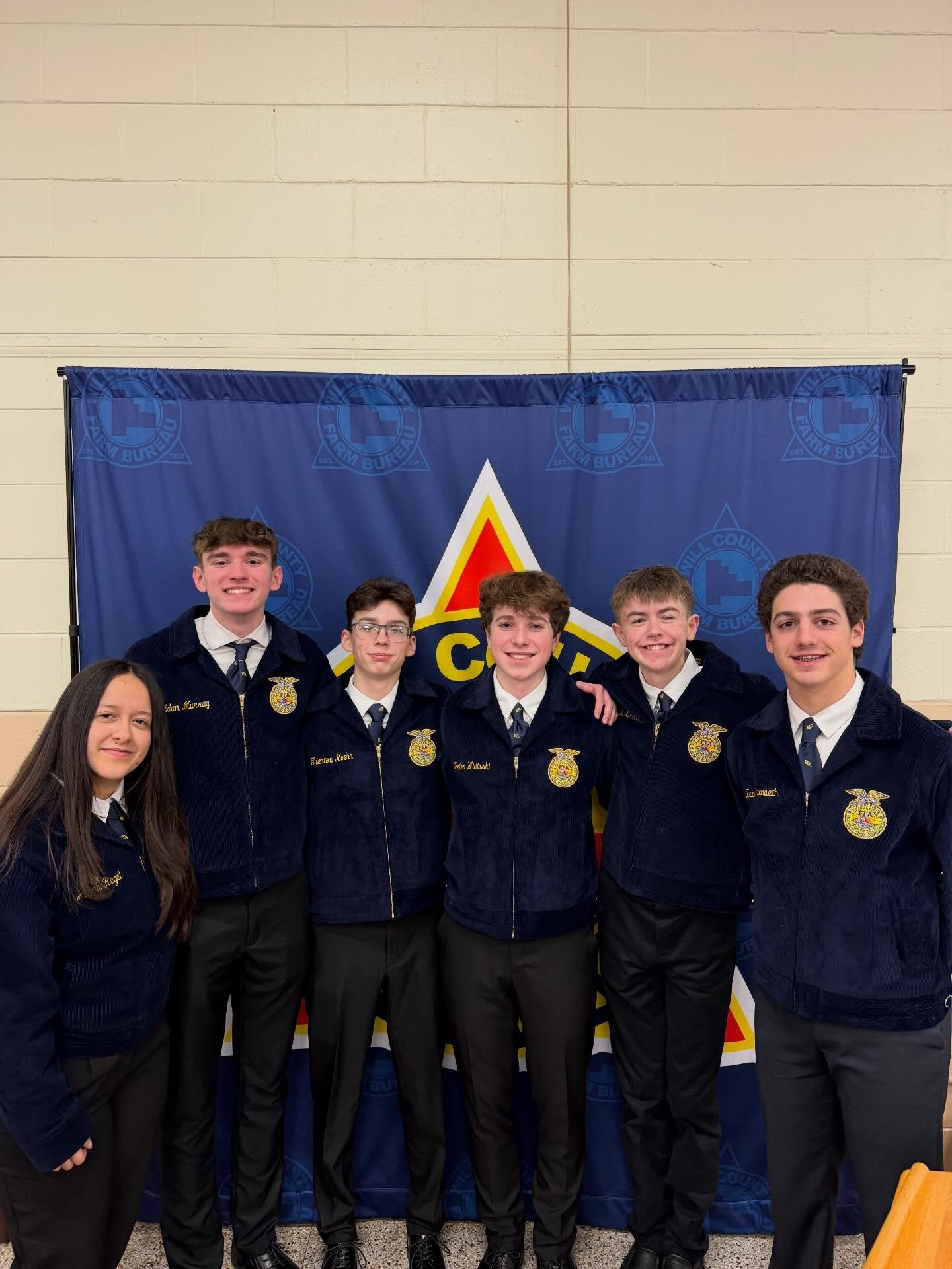 Last night we had six members attend the Will County Farm Bureau Annual Meeting. We presented the flags, served ice cream, and called out bingo numbers after the meeting! 

Thank you to Will County Farm Bureau and its members for all of their support