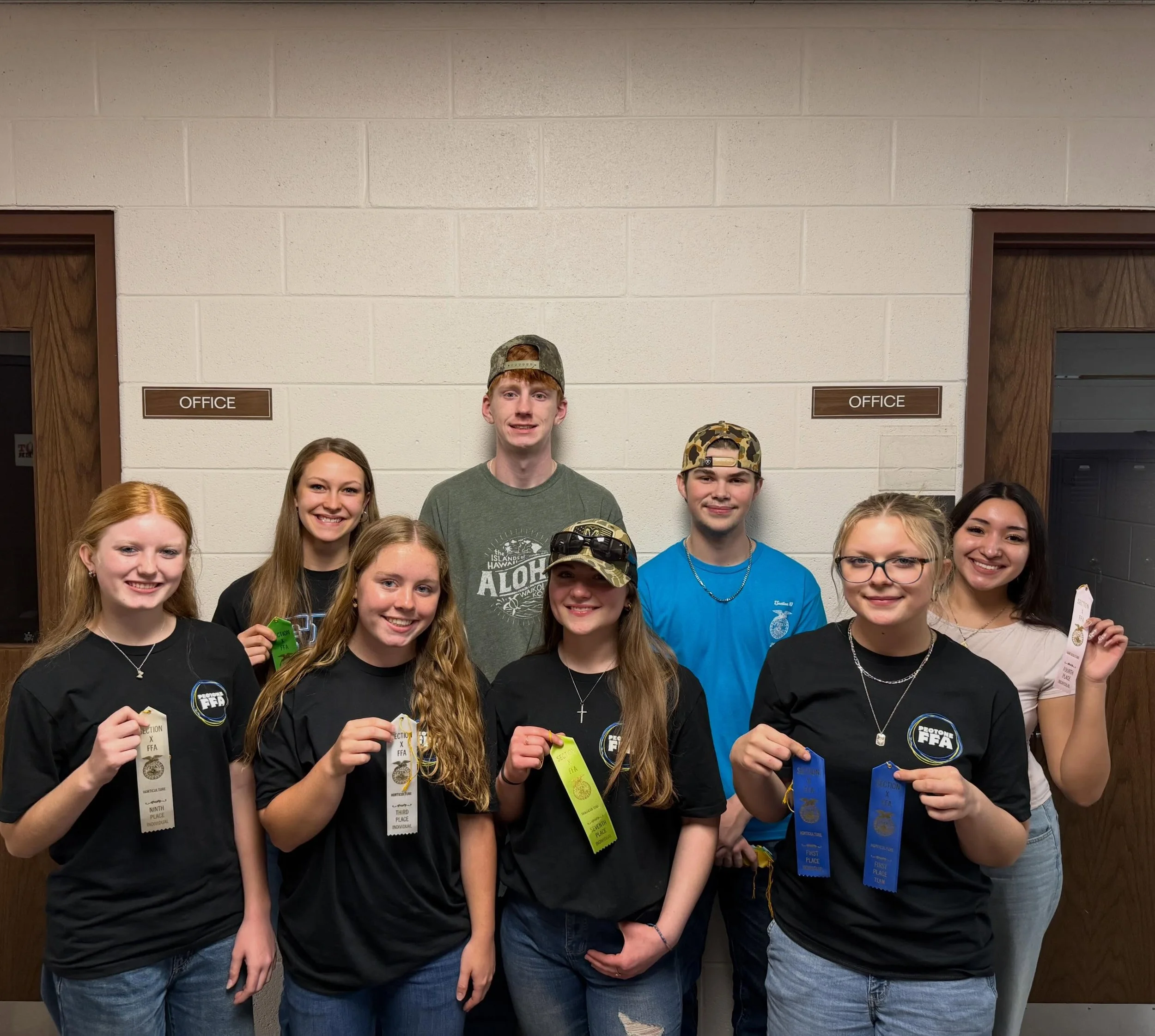 Congratulations to our Horticulture team for an impressive showing at the Section 10 CDE yesterday! The team was named the Section Champions as they prepare to compete tomorrow in the state competition.

Individual results:
🥇Violet Eglar, Section Ch
