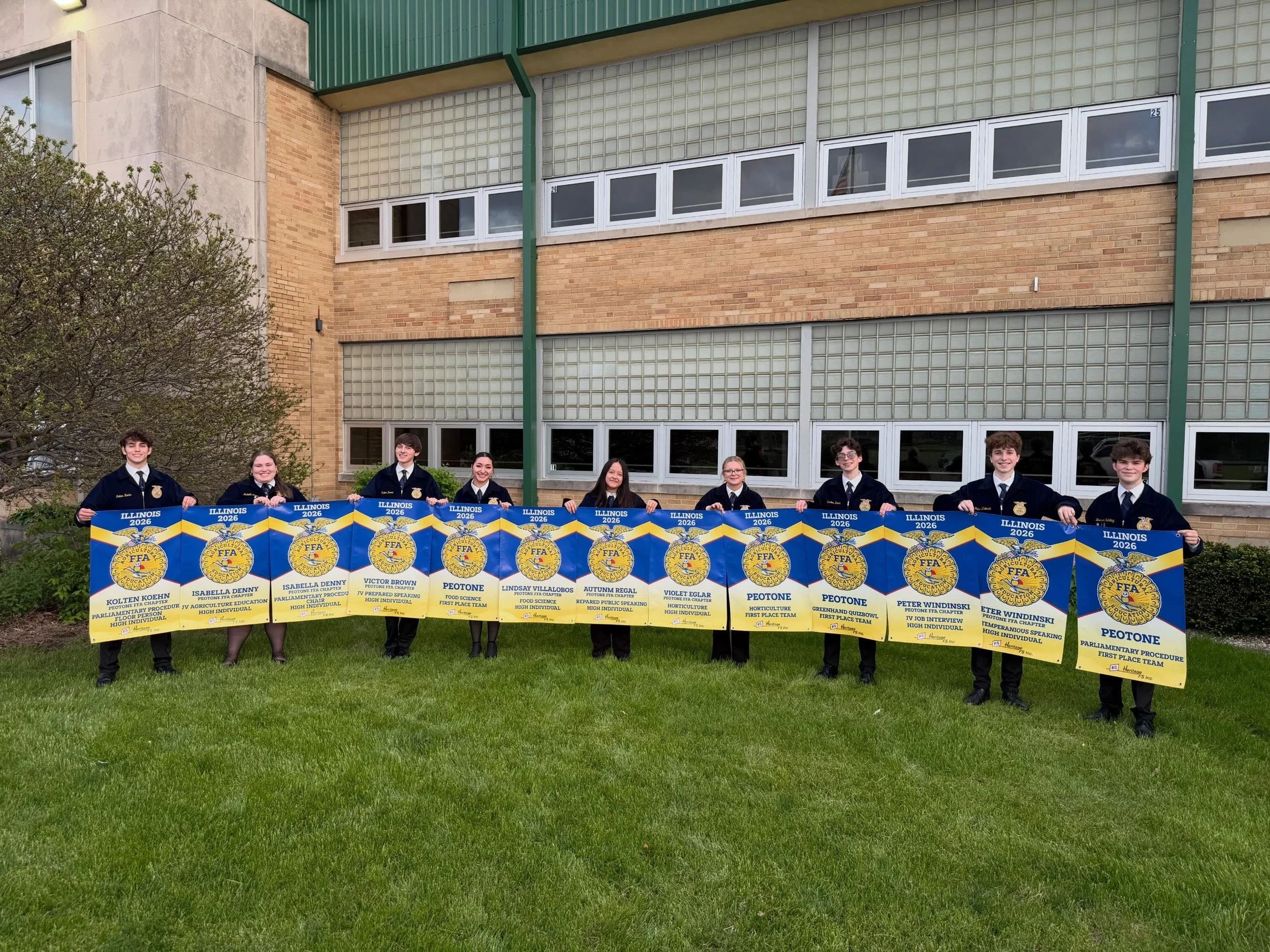 Last night at the Section 10 Banquet our Section winning team and individuals were honored for their wins in CDEs and LDEs! 

Let&rsquo;s hear it for a GREAT school year in these competitions for our members! We are so proud of all of the hard work a