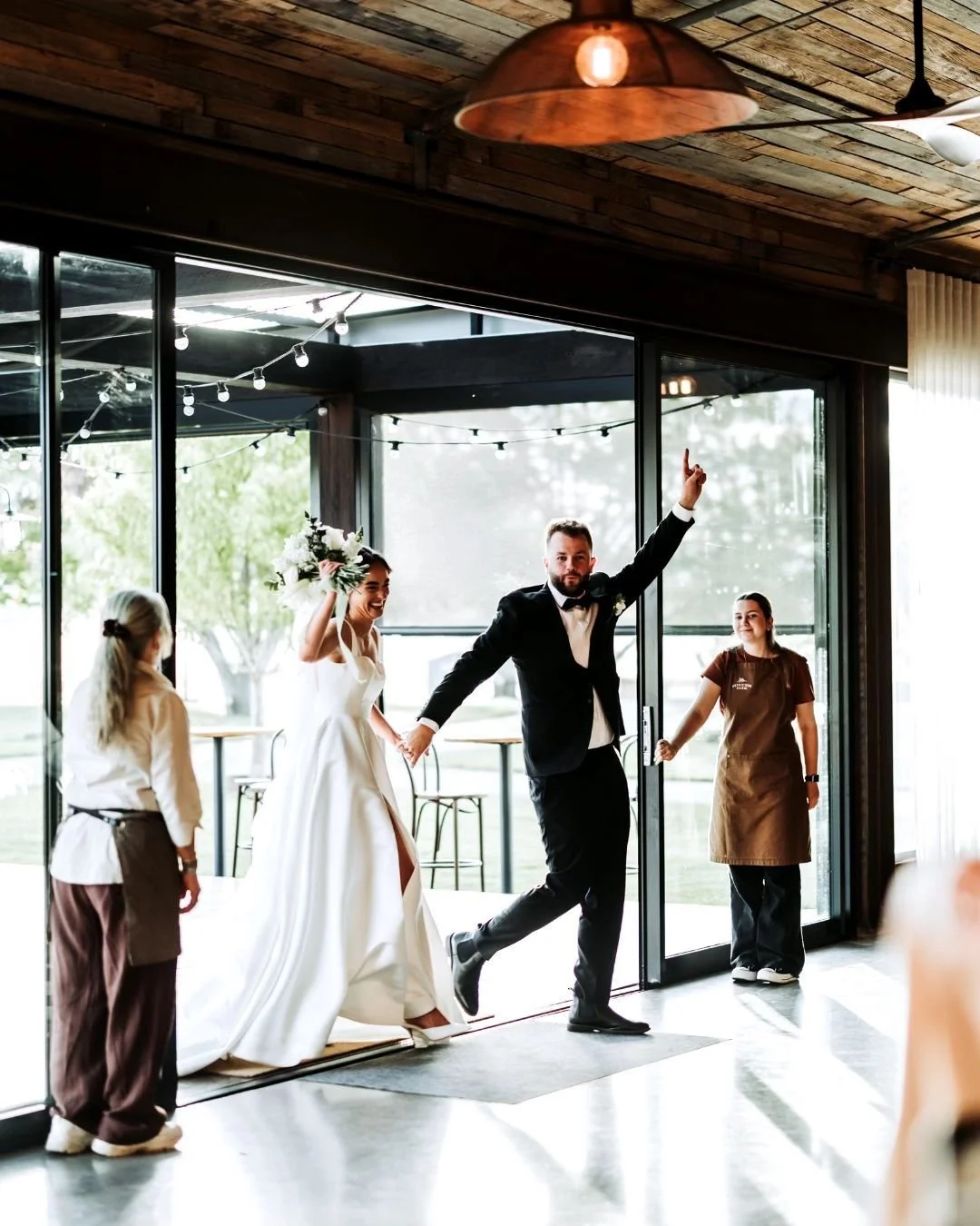 That moment when the doors open, your names are called, and you walk into a room full of your favourite people? Pure electricity. ✨
The cheers, the clapping, the huge smiles,  it&rsquo;s the kind of joy that hits you all at once and stays with you lo