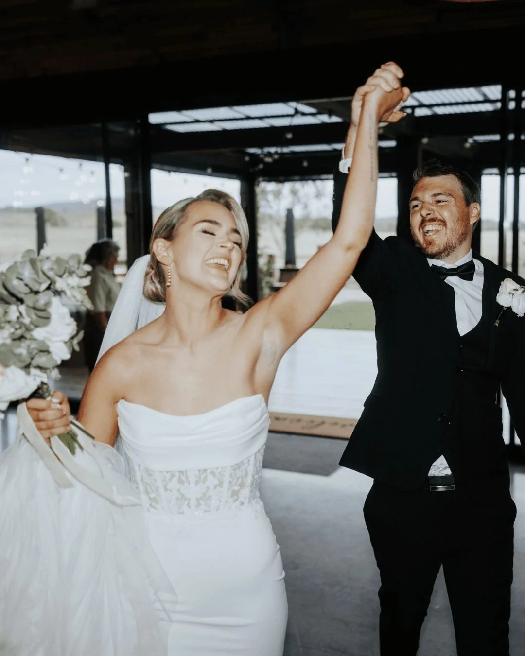 There&rsquo;s something about that entrance.
The cheers, the applause, the biggest smiles in the room... and for the very first time, you're introduced as newlyweds.
#PetrichorFarm #WeddingEntrance #JustMarriedMoments #ReceptionVibes #WeddingCelebrat
