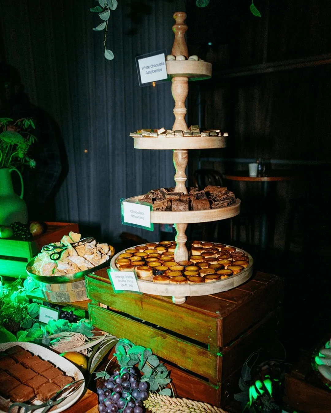 A beautiful wedding deserves a beautiful ending.
Our dessert station, created by our 2025 Wedding Caterer of the Year team, is the perfect way to finish your celebration. Filled with handcrafted sweet treats that look as incredible as they taste, it'