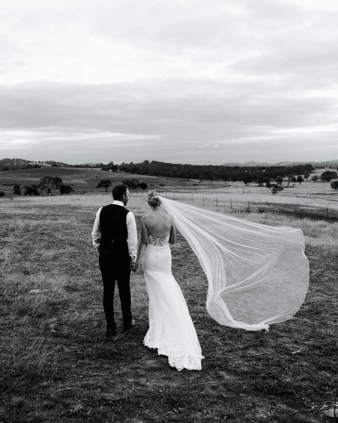 Sometimes the best part of your wedding day is stepping away from it for just a little while.

A walk through the paddocks at Petrichor Farm gives you the chance to breathe, soak it all in, and enjoy a few quiet moments together while your wedding ph