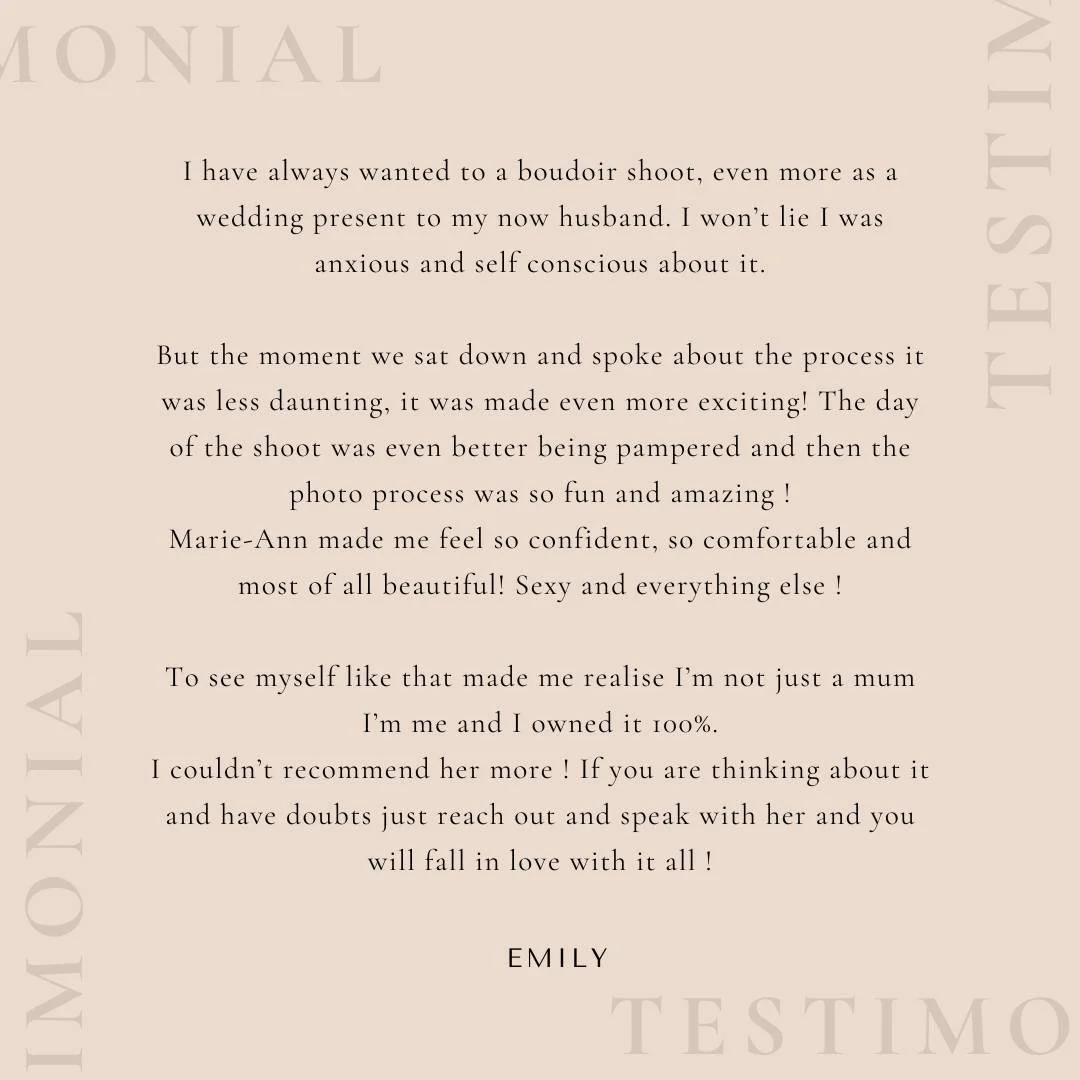 Reviews are the best kinda love xx