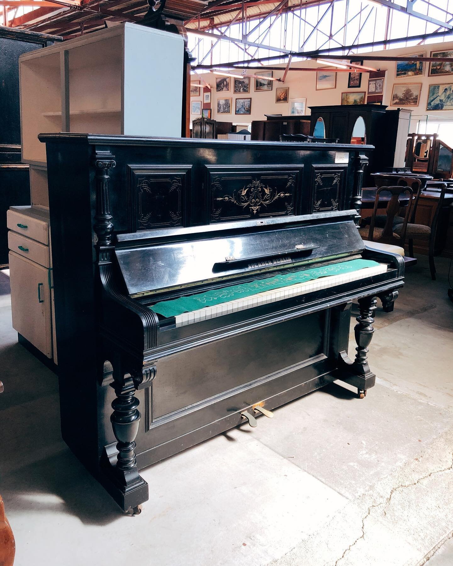 We often have instruments of all types availabe at the shop. Our favourites are the beautiful vintage pianos and organs that come through our doors &amp; find their special place in your homes.

We sometimes have more modern items too, like the keybo