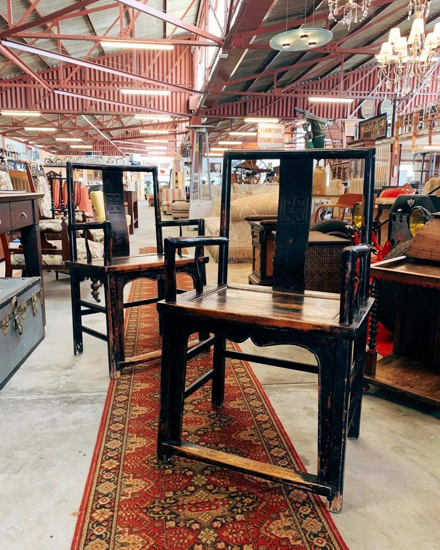 2x Southern Official Hat chairs available. Both very well looked after. Beautiful details.

R4950 each.