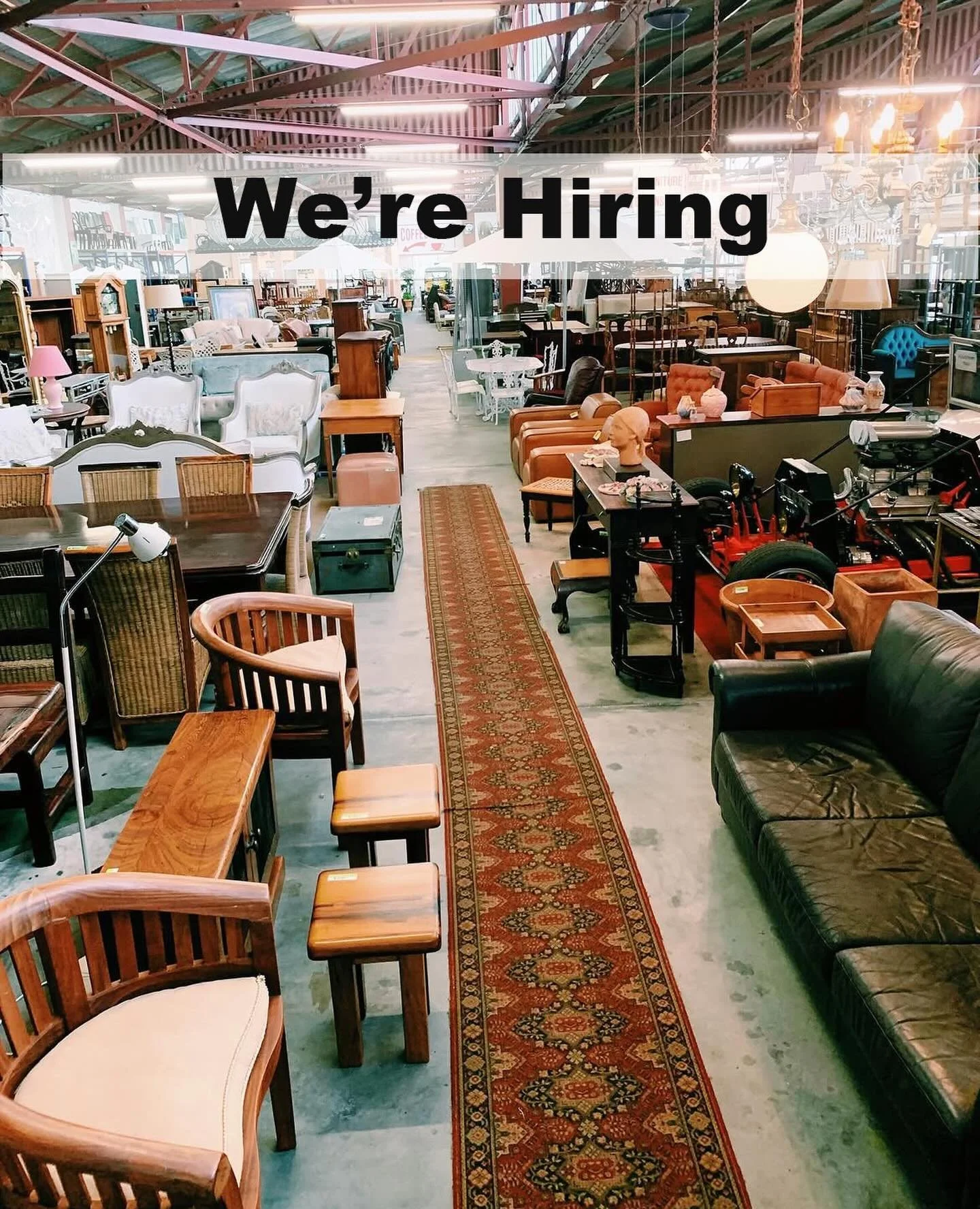 Hiring: Sales Assistant

We&rsquo;re looking for an enthusiastic, hands-on&nbsp;Sales Assistant&nbsp;to join our team. You&rsquo;ll be helping customers to find what they need from our great range of quality second hand furniture, while ensuring the 