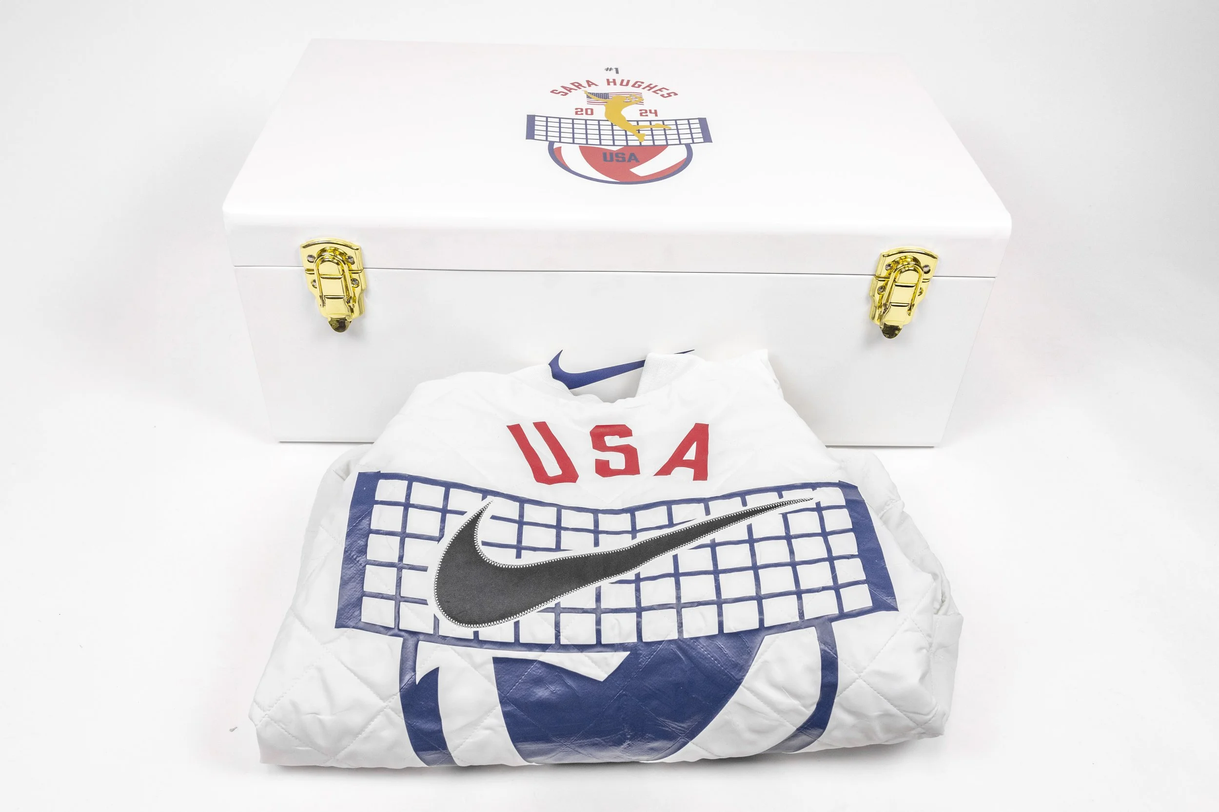 USA Volleyball Custom Jacket & Packaging