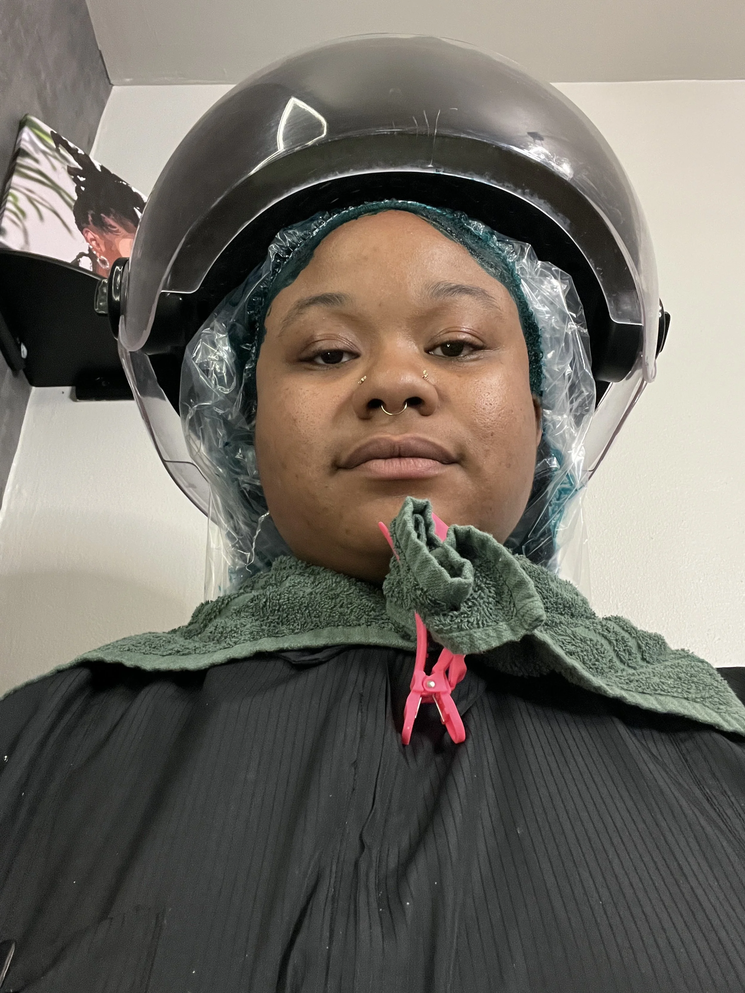 12. i was told it wasn't too blue it was mostly green