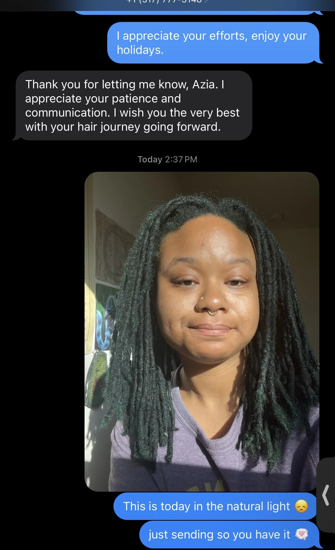 31. sent for her records