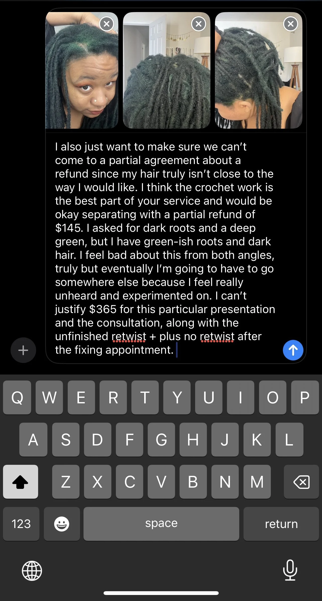 32. final partial refund request