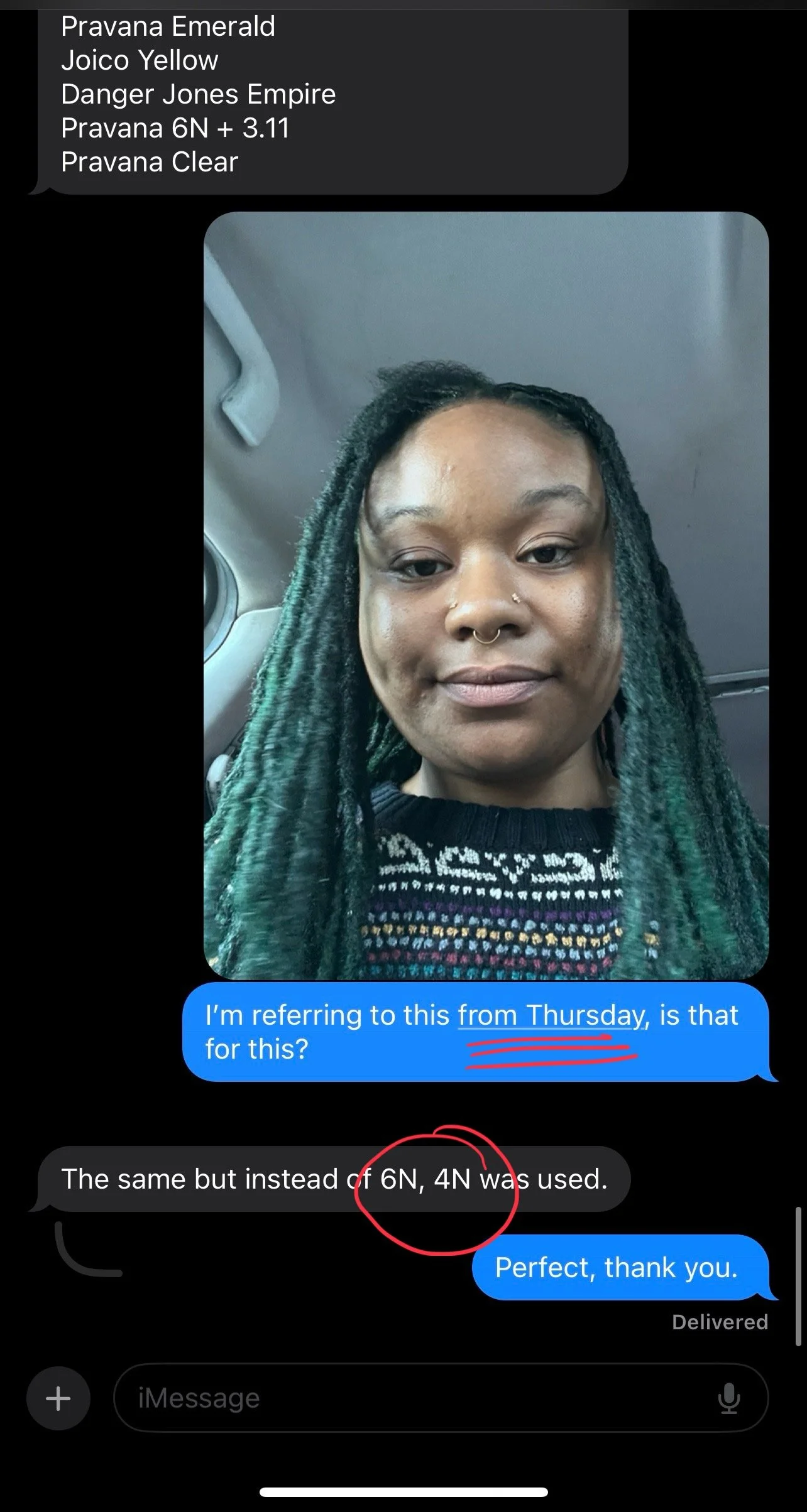 35. now i understand she doesn't comprehend me clearly