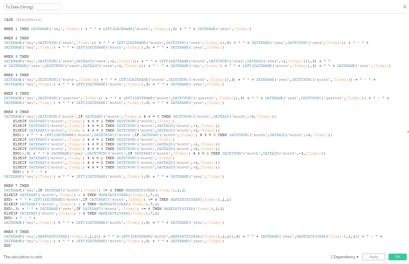 Creating Custom Date Ranges and “To Date” Filters — 4Africa Data ...
