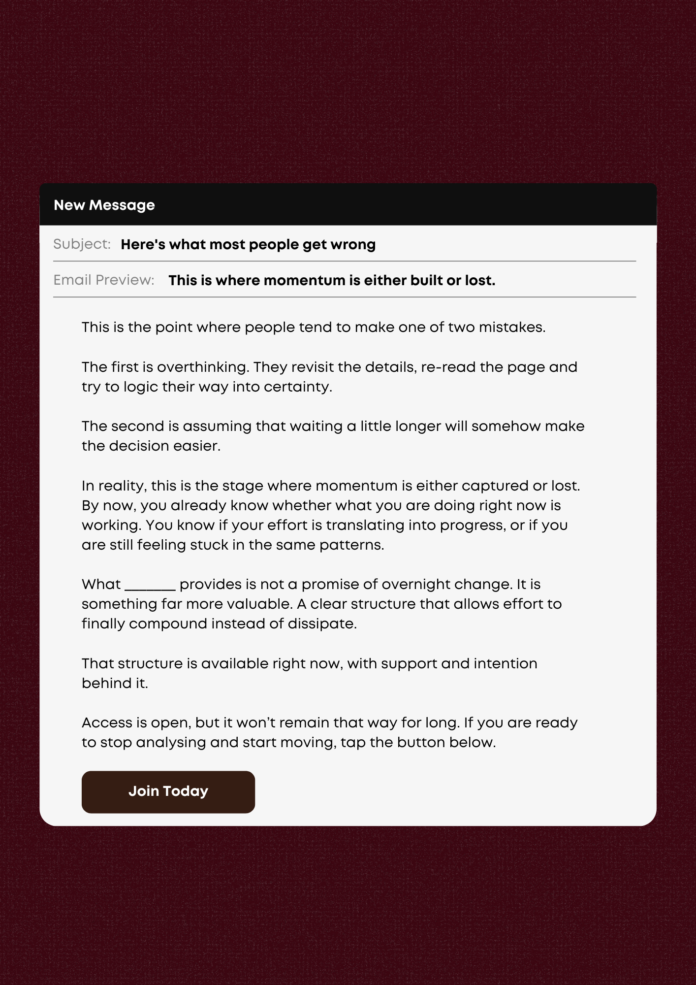Launch: Here's what most people get wrong