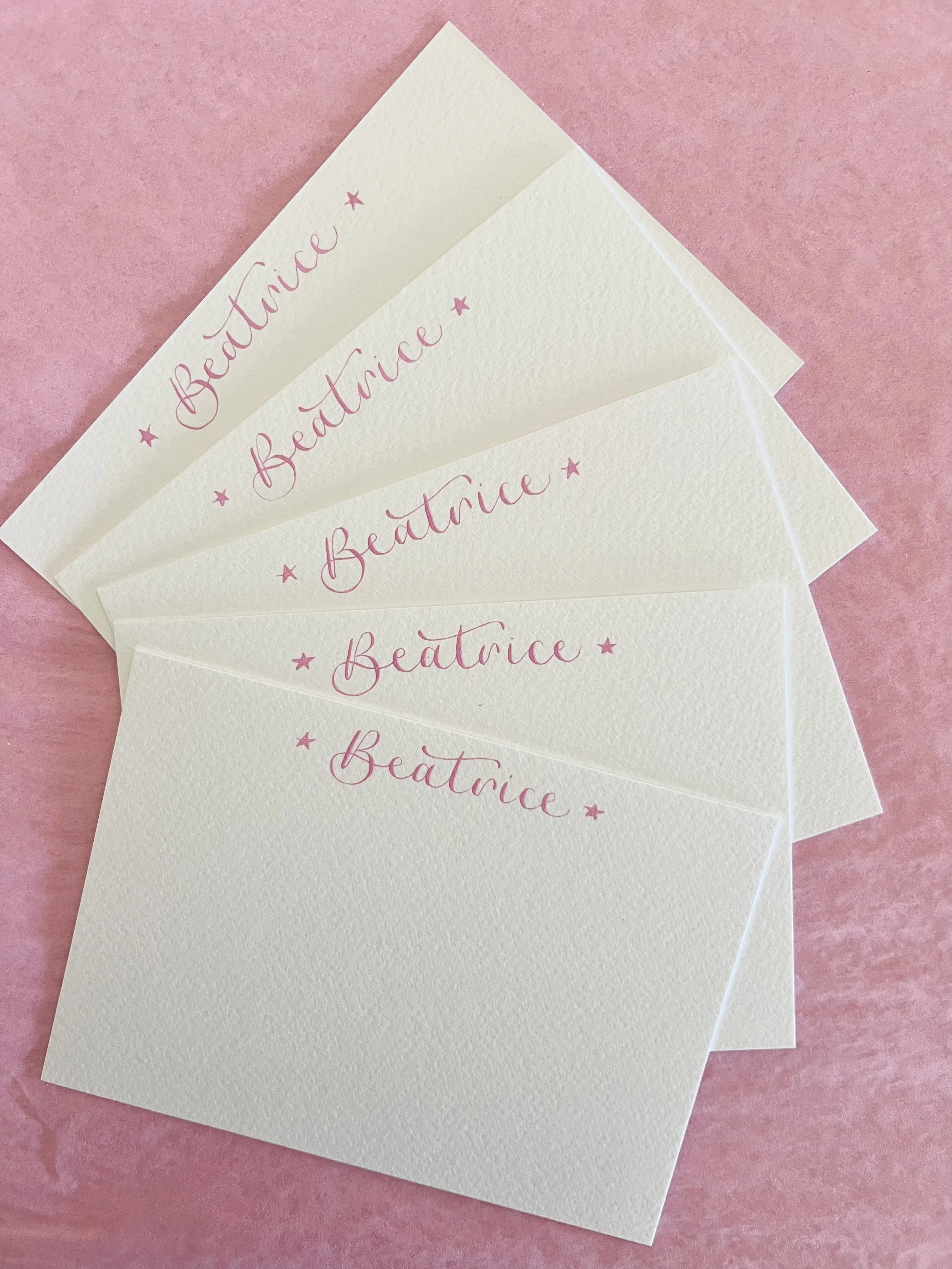 personalised notecards