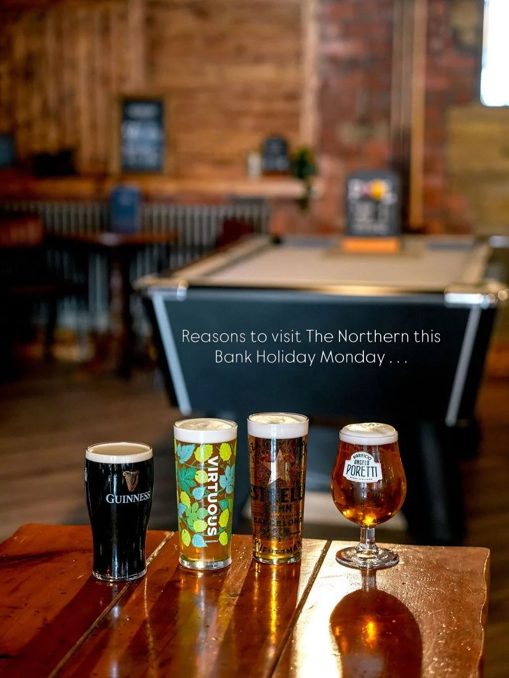 BANK HOLIDAY MONDAY = SORTED 🍻🥳

Here&rsquo;s why you should spend your last day of freedom with us&hellip;

🍹 TWO FOR &pound;12 COCKTAILS 
🍕 HALF PRICE PIZZAS
🍻 HAPPY HOUR 3&ndash;6pM
⚽️ Arsenal v Aston Villa &mdash; 8PM

Grab the mates, grab a
