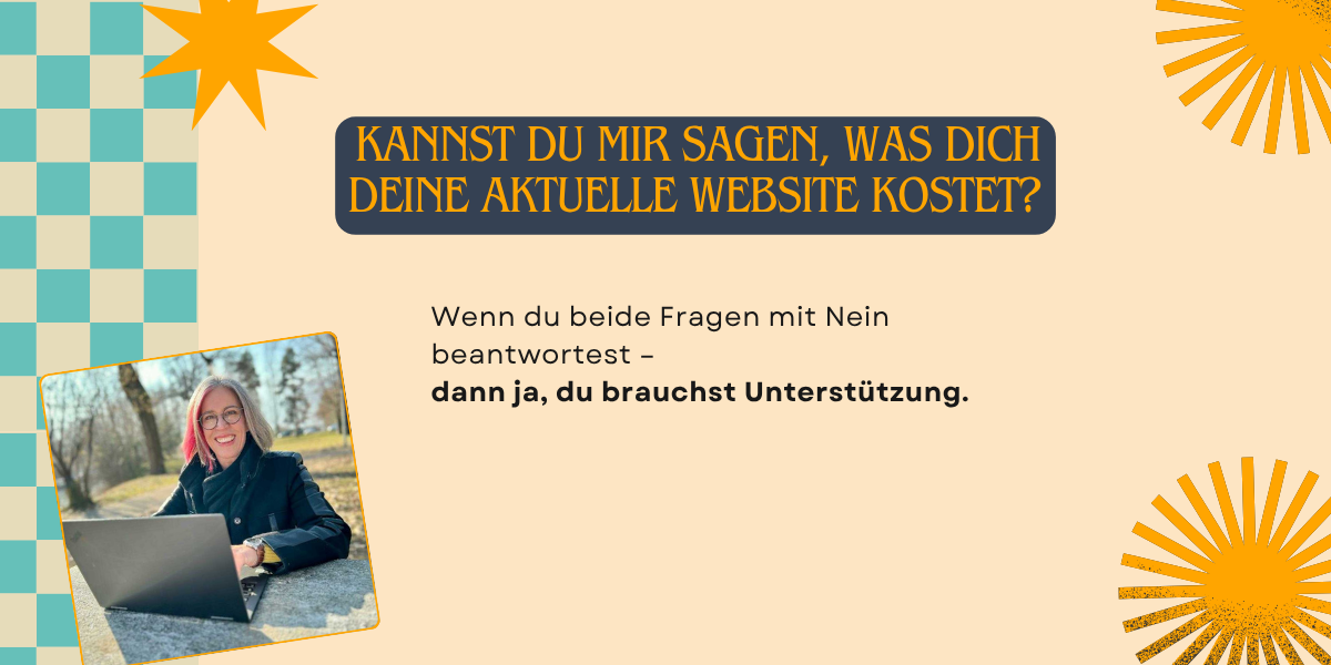 Melanie Walzer betreuut deine Website