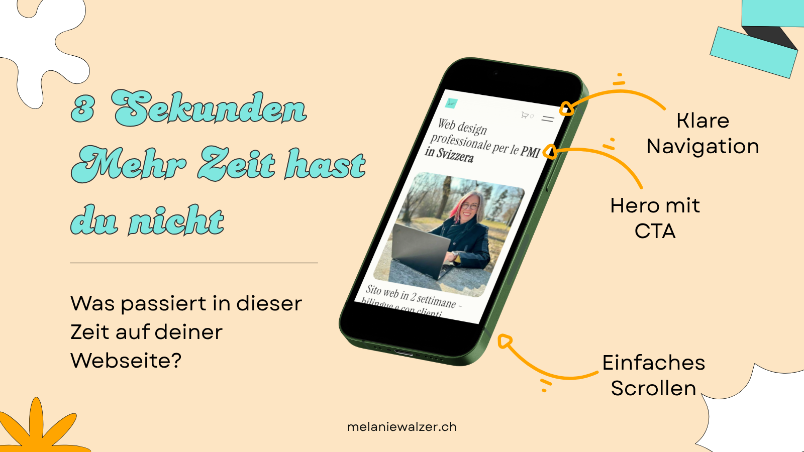 Website auf dem Smartphone – 3 Sekunden um Besucher zu überzeugen