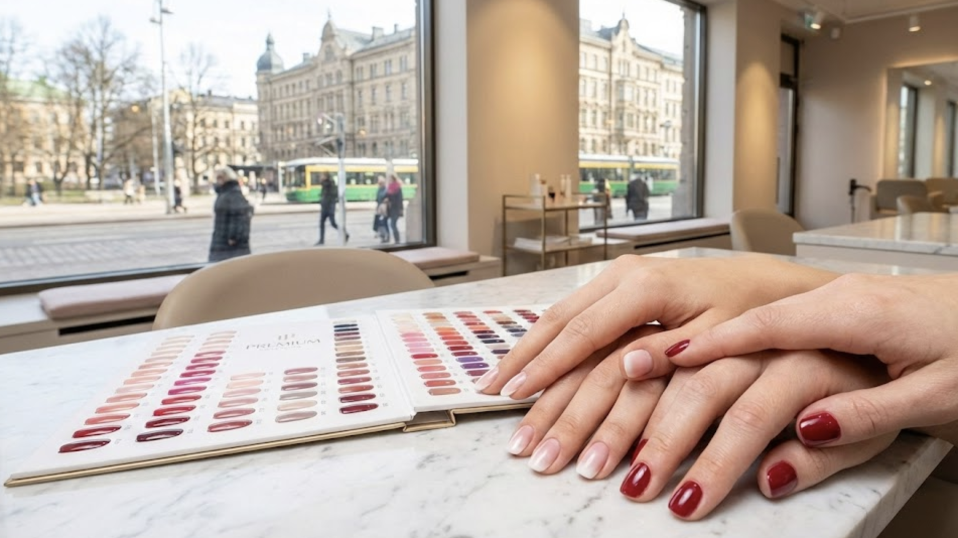 Geelilakkaus, ranskalainen vai Baby Boomer? Varaa aika Helsingin keskustasta