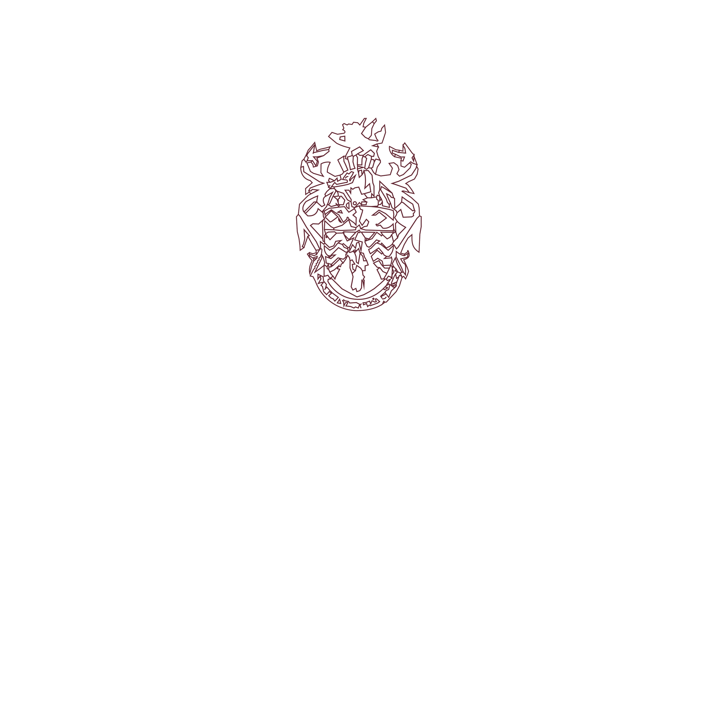 Logo for Llangollen Cyngor Tref Town Council with a detailed crest above the name.