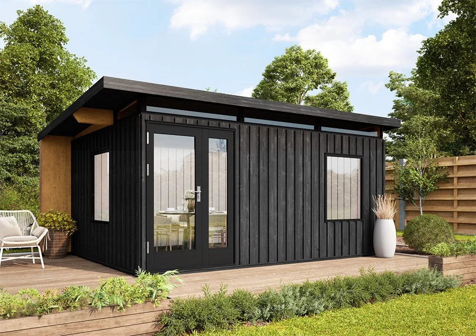 Modulopbygget anneks til sommerhuset