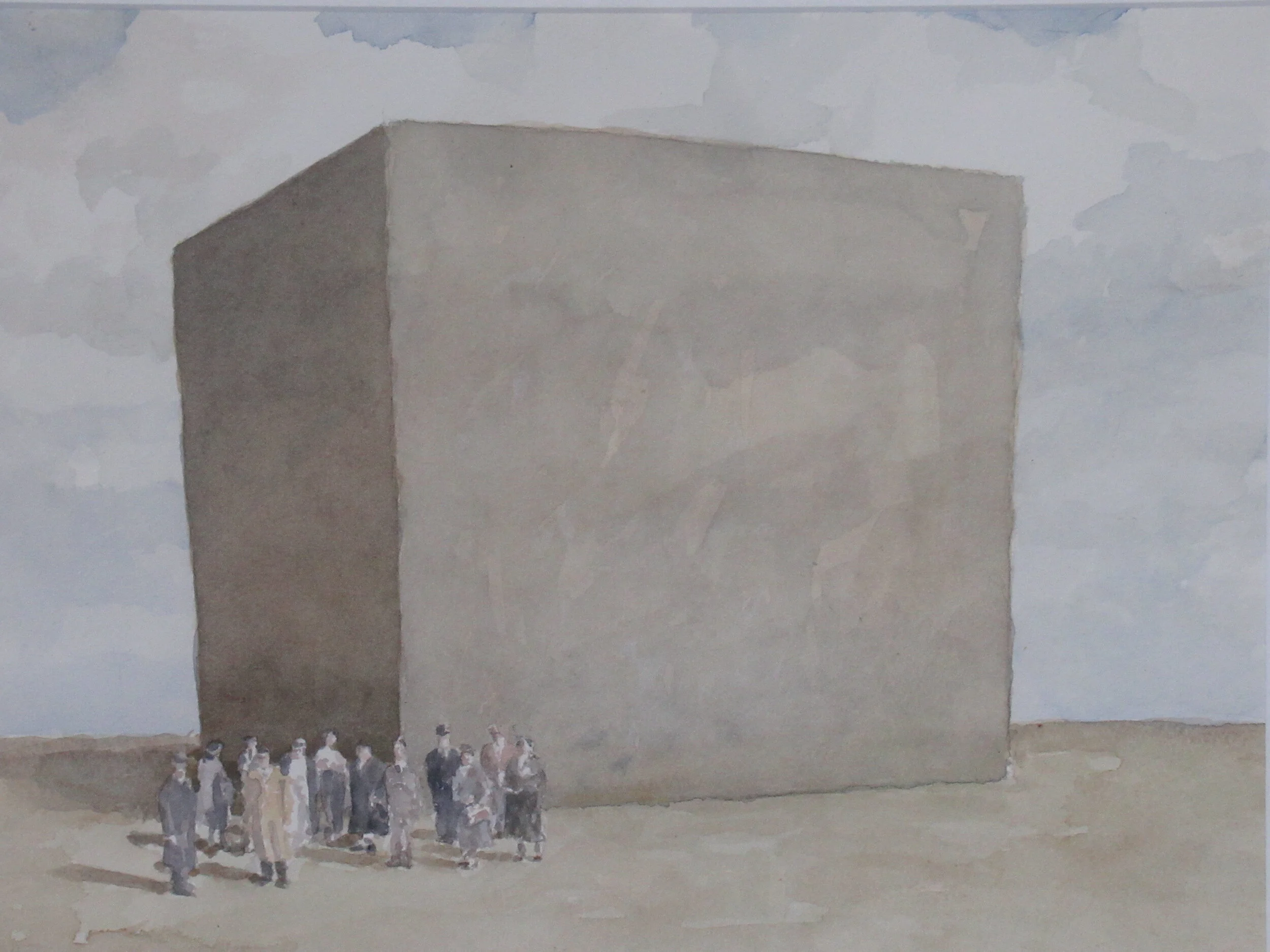 bedrock / watercolour / 31x41cm / 2019 / sold