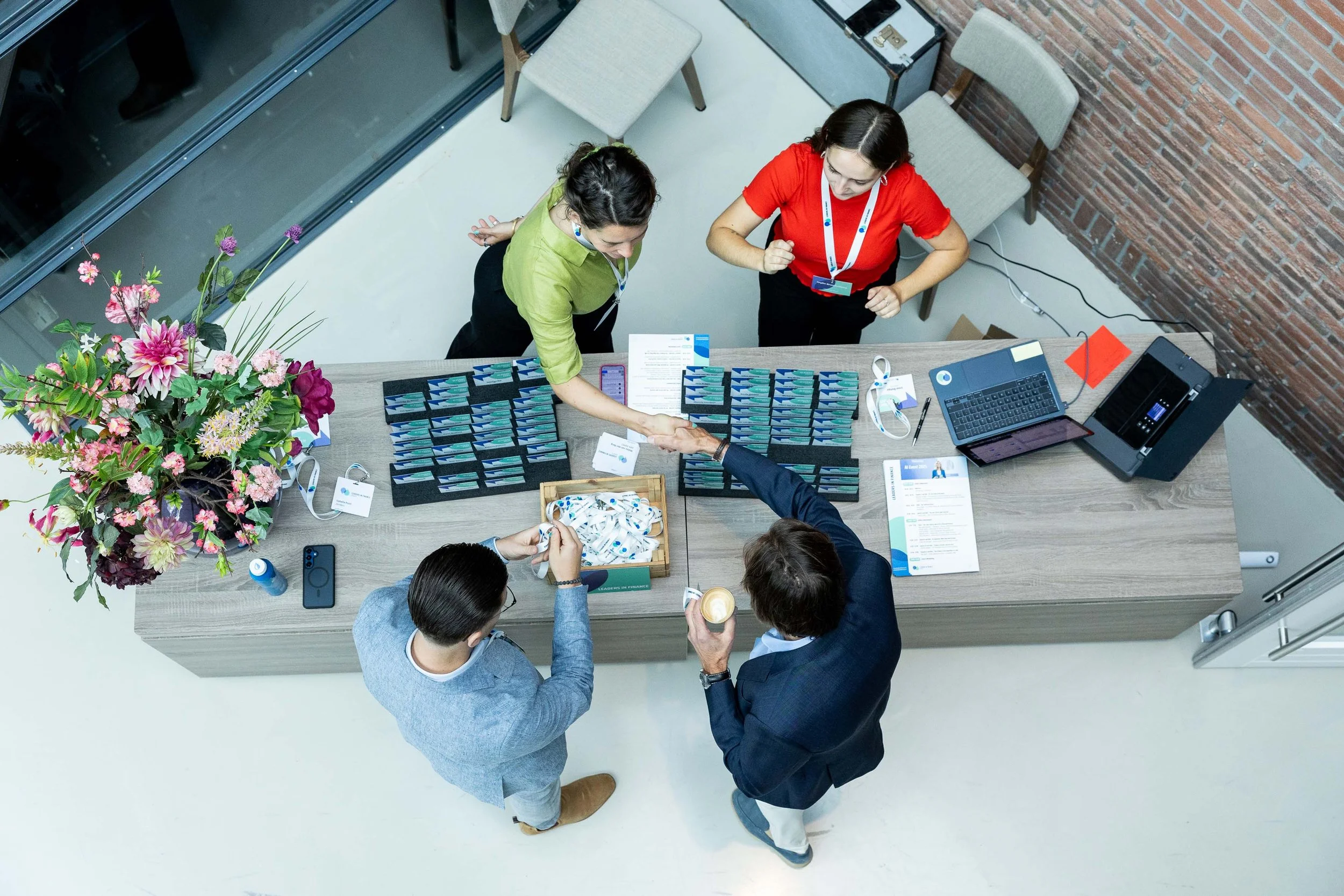 Leaders in Finance AI event