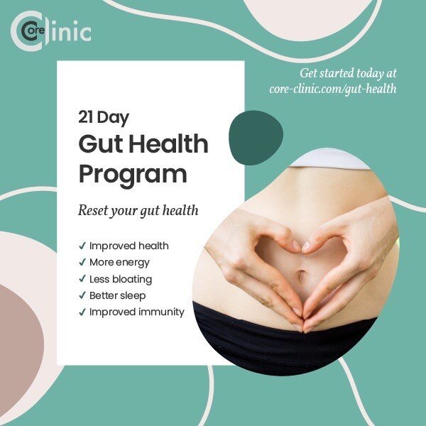 If health is your goal, then why not start with your gut? 💚 Core Clinic offers the @synergyworldwide 21 day purify programme. Receive 5️⃣ targeted supplements which promote a healthy balance in your microbiome and fuel your good health ✅ Also includ