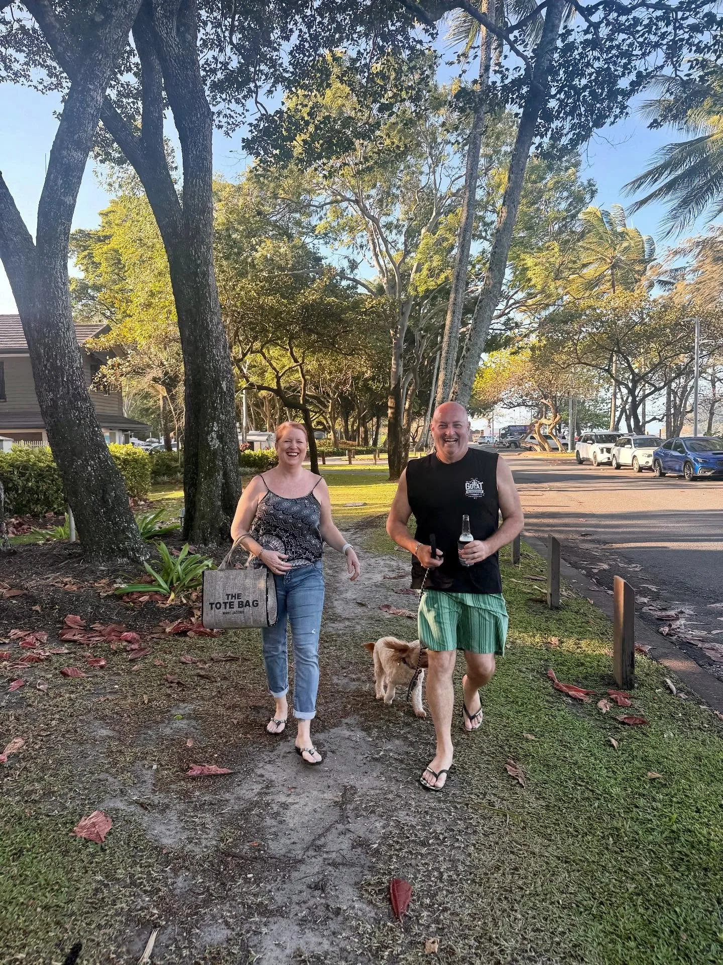 Now they are smiles of adventures to come!! 🙌

Not only have they literally just started their life on the road today! they are also now within walking distance to the pub here at the @nrmaparksandresorts Palm Cove! 🙌

Keep your eyes peeled for @no