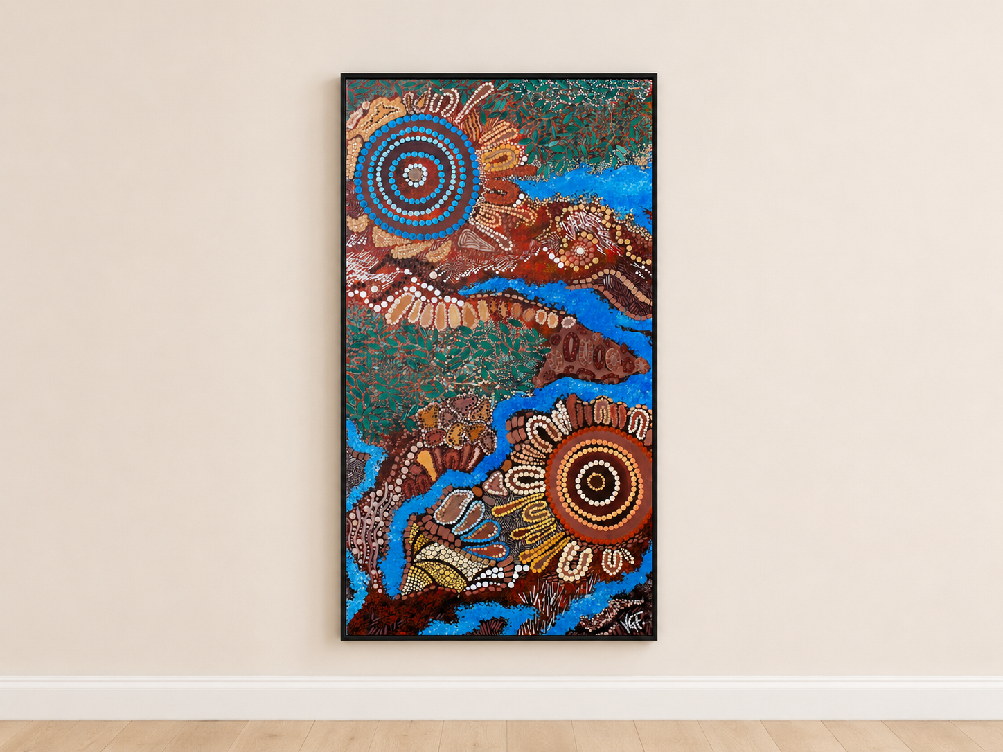 Coast-to-Country-Memories-tall-portrait-black-framed-canvas-print.png