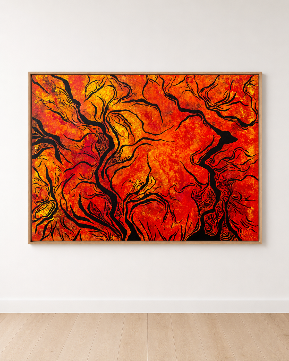 0097-glow-through-the-gums-landscape-oak-frame-canvas-print.png