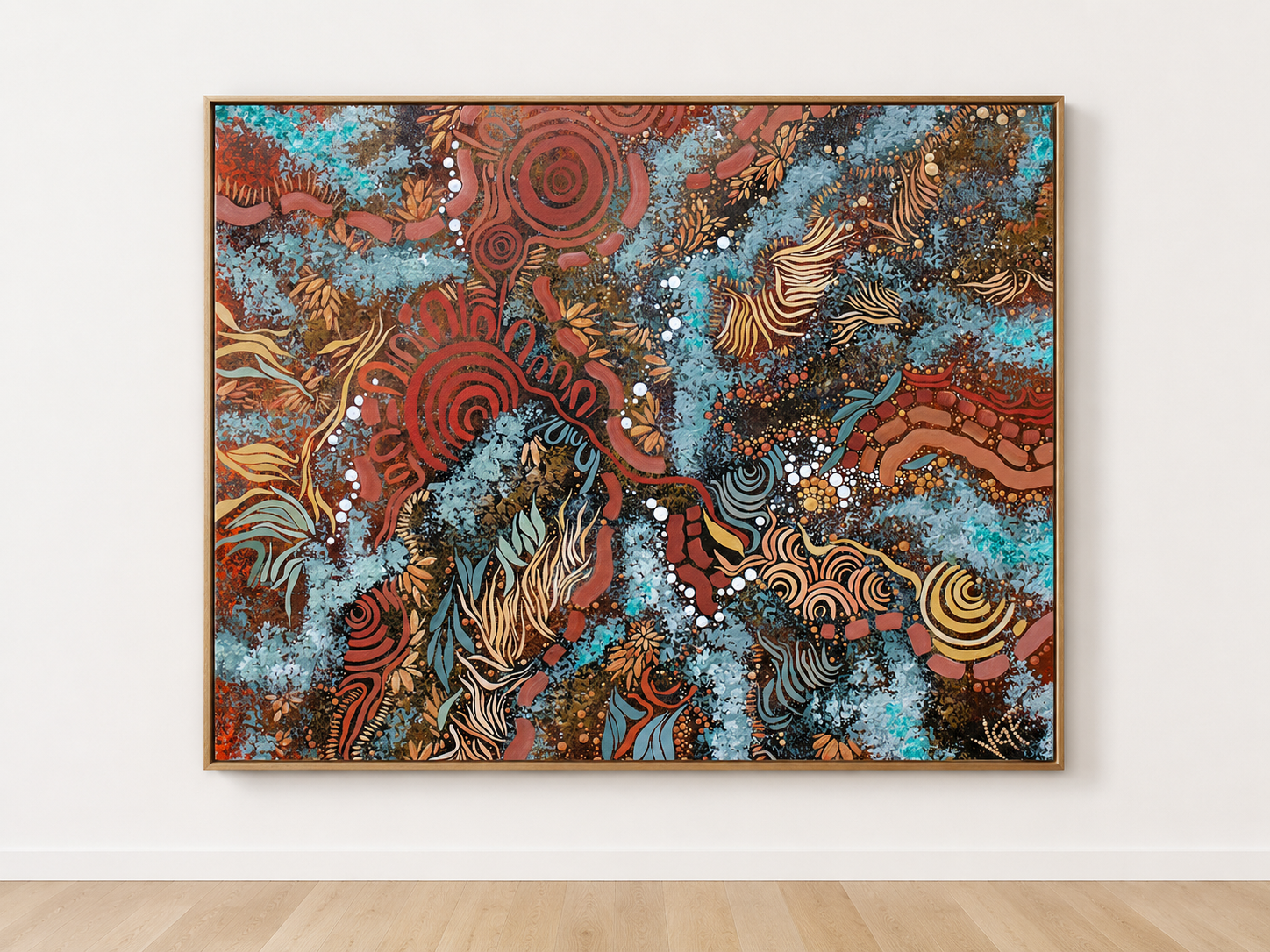 0098-seagrass-and-stone-landscape-oak-frame-canvas-print.png