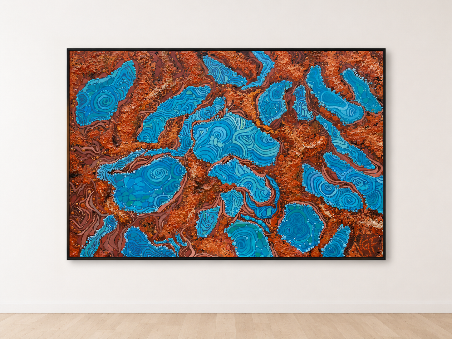 0092.Pockets.of.the.sea.landscape.black.frame.canvas.print.png
