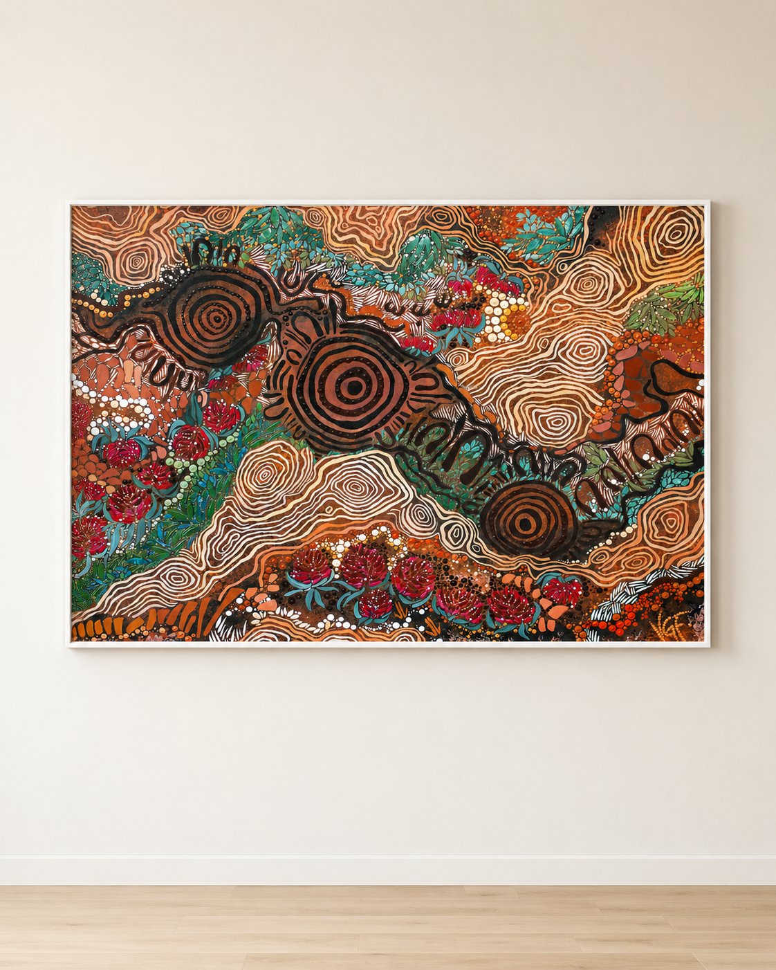 0075-dance-of-the-waratahs-landscape-white-frame-canvas-print.png