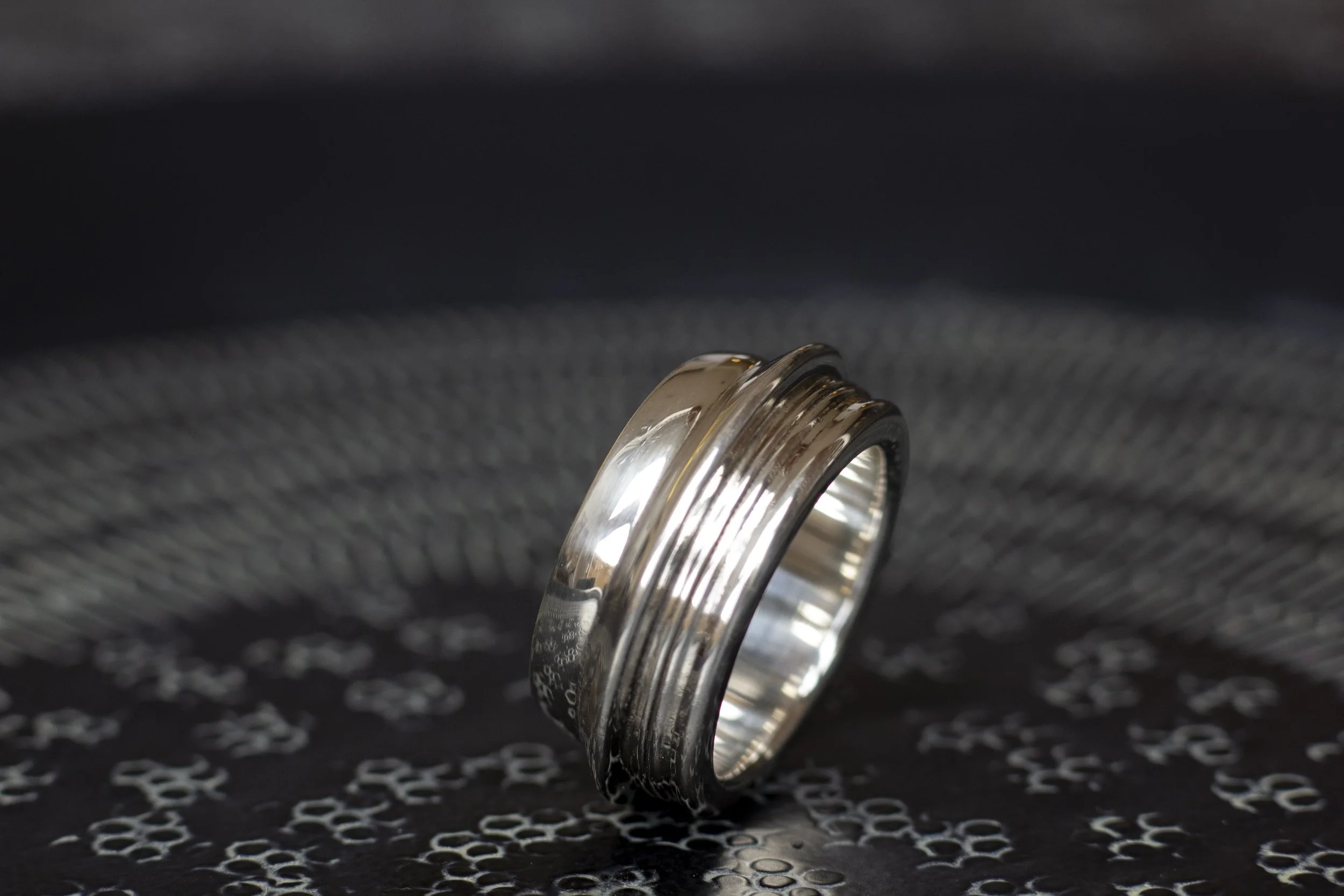 Profielringen Profiel ring Ring met gezicht kool design  Profielring Gouden profiel ring, zilveren profiel ring, profielringen 3D 5.jpg