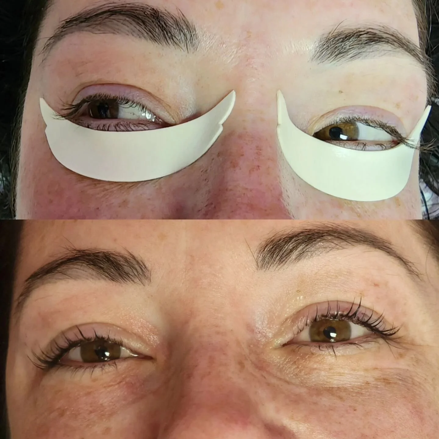 I'm literally obsessed with lash lift and tints look how absolutely gorgeous these lashes turned out 😍