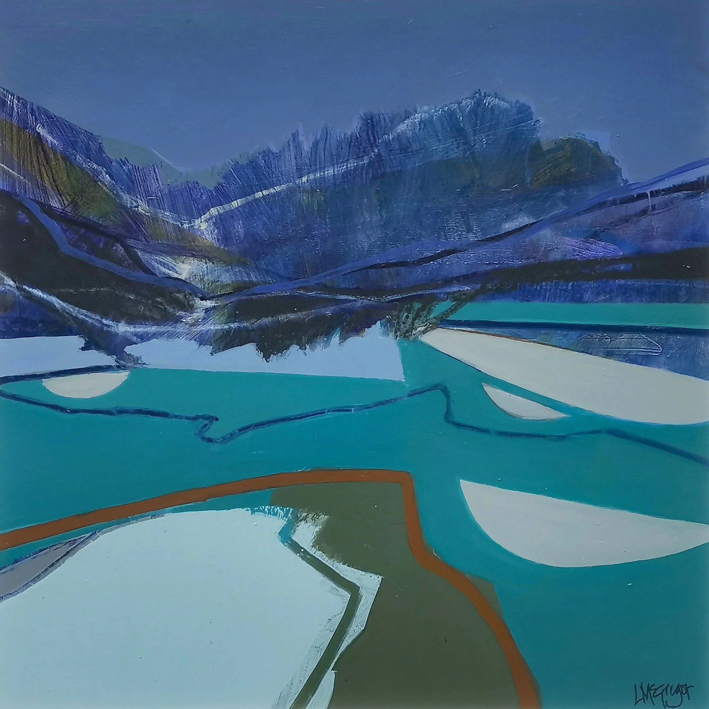 DistanT Wood 61x61 cm