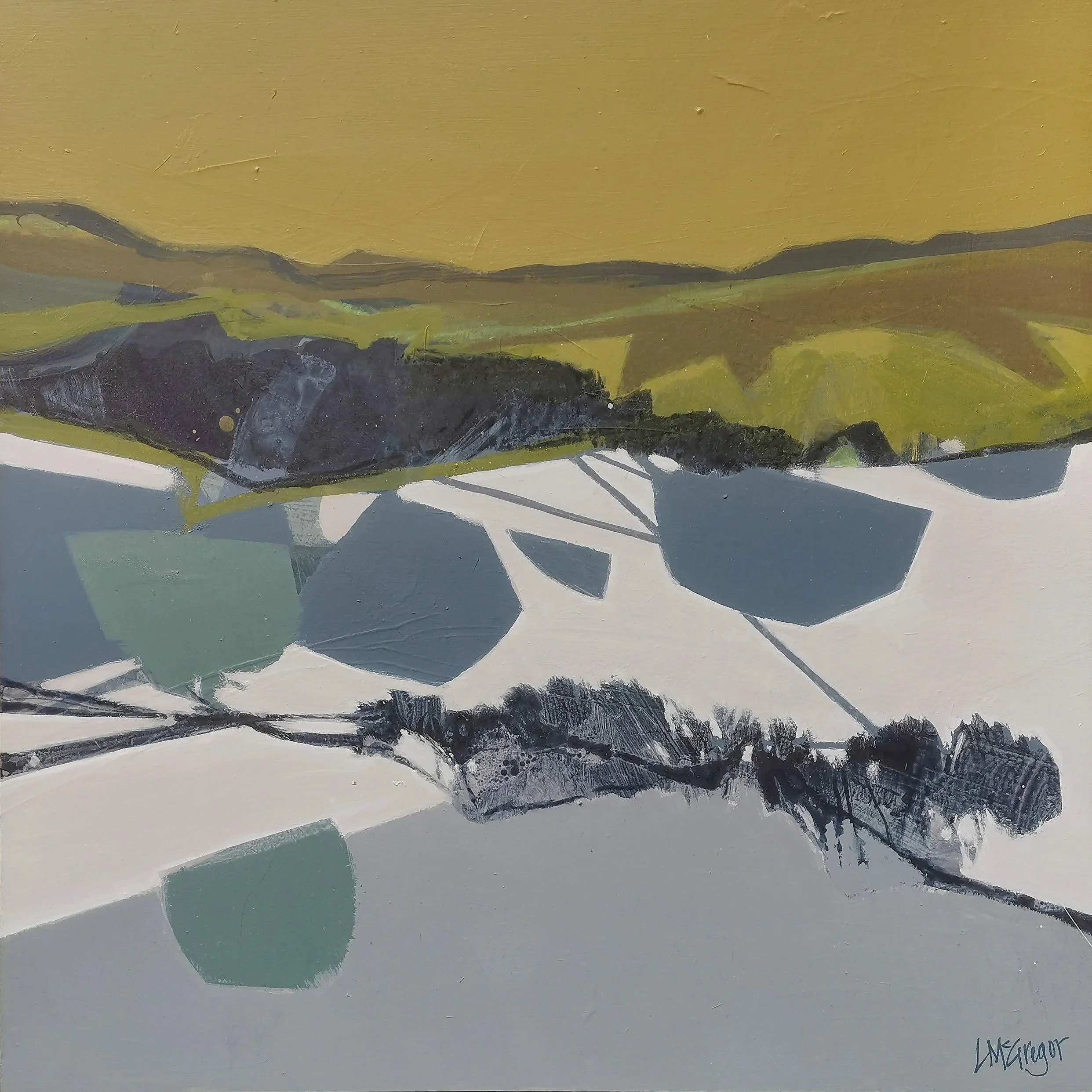 Winter Shadows, Argyll 61x61 cm