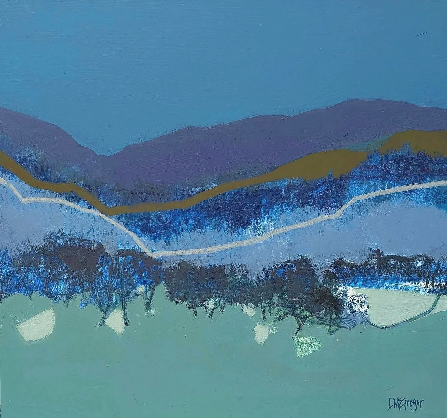 Dappled Light 58x54 cm