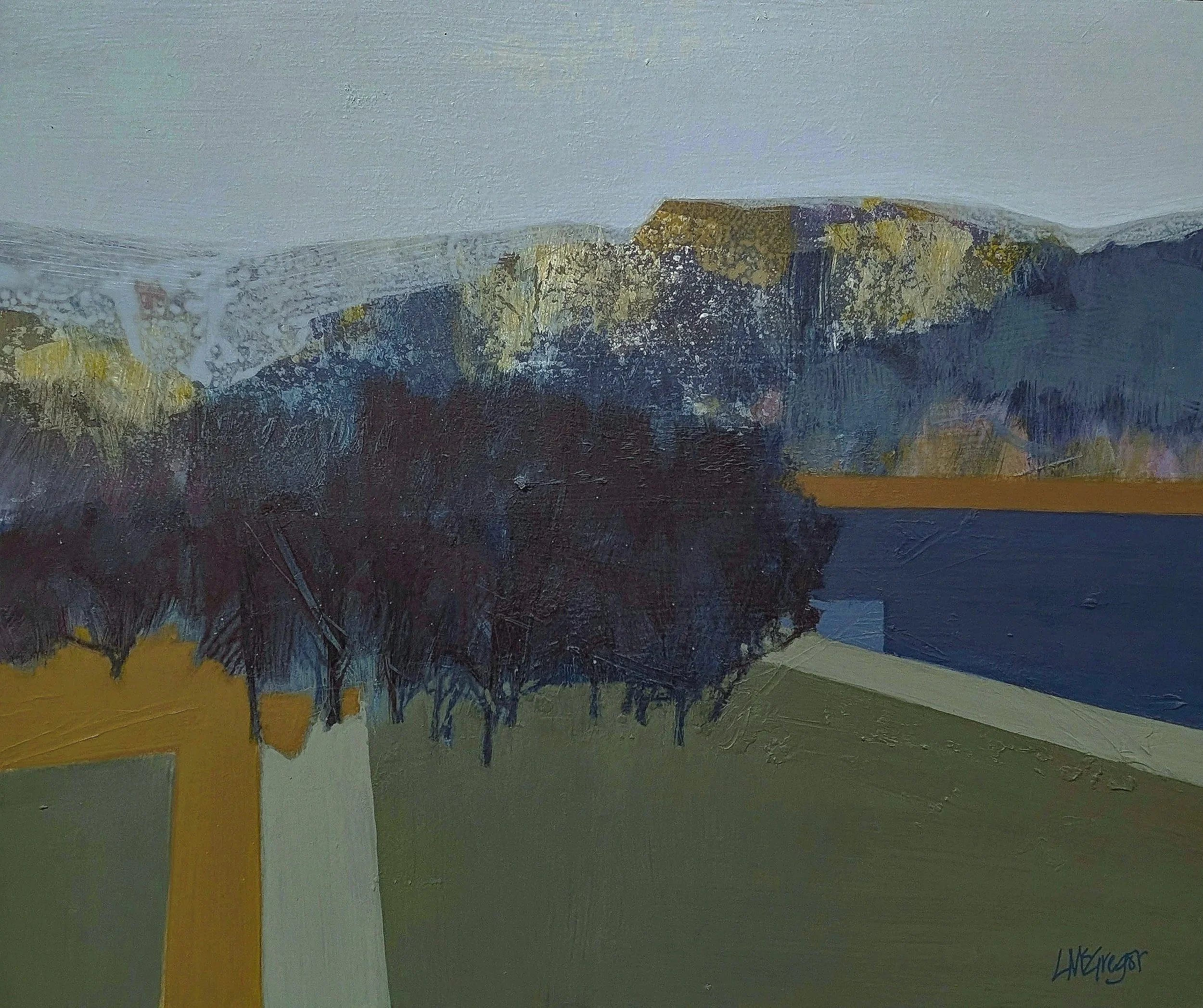 Near Copse 61x51 cm