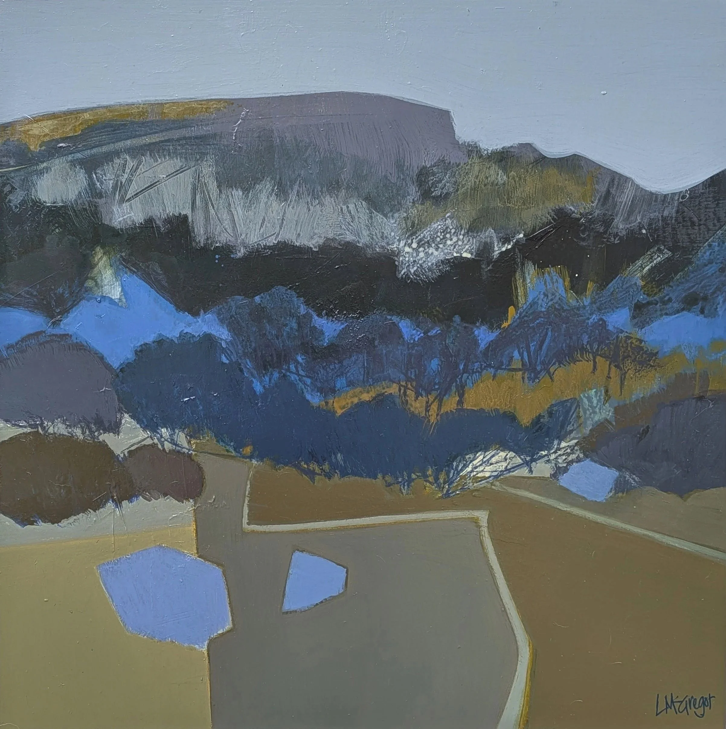 Hills Changing 61x61 cm