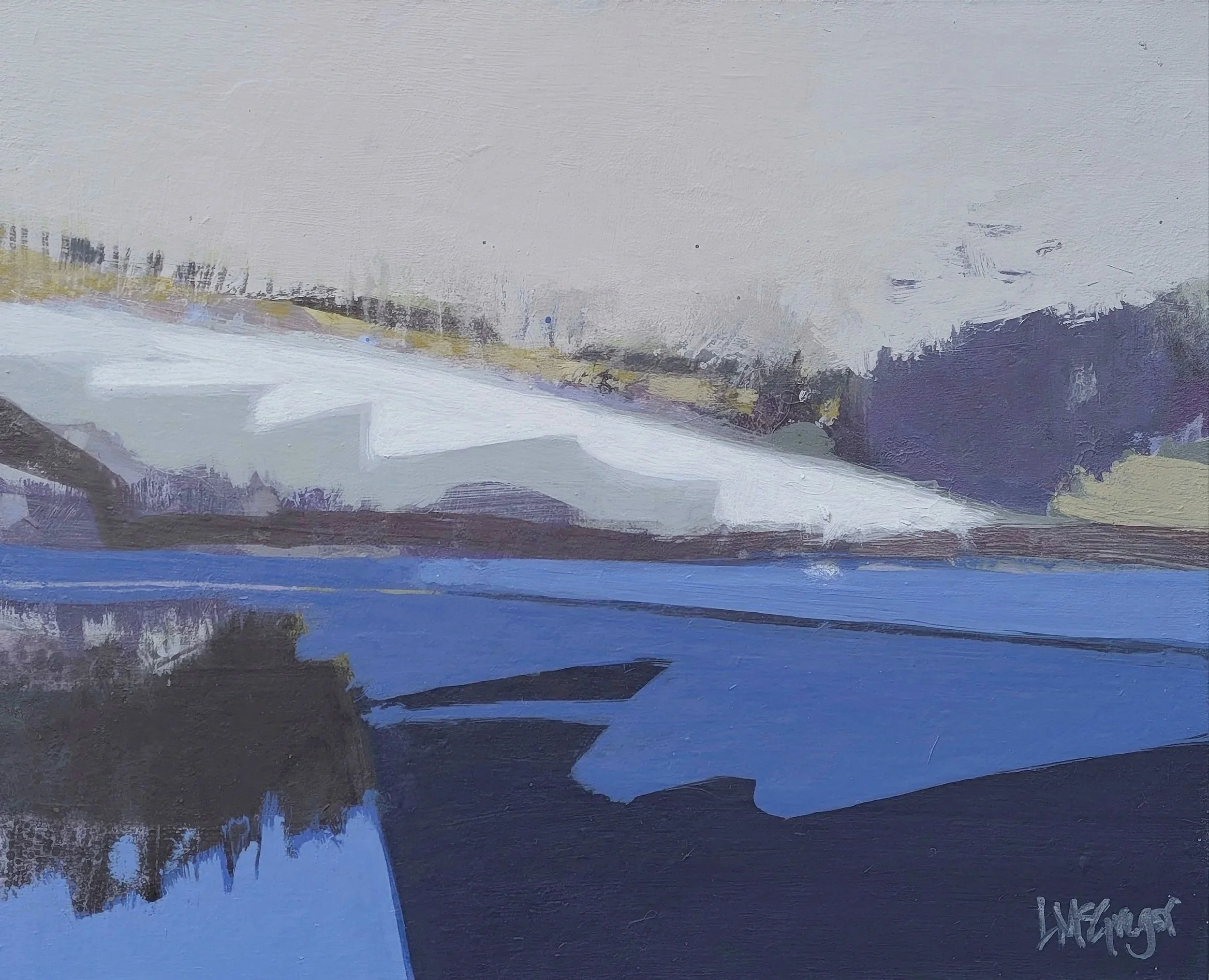 [SOLD] Evening Light, Loch Awe 34x28 cm