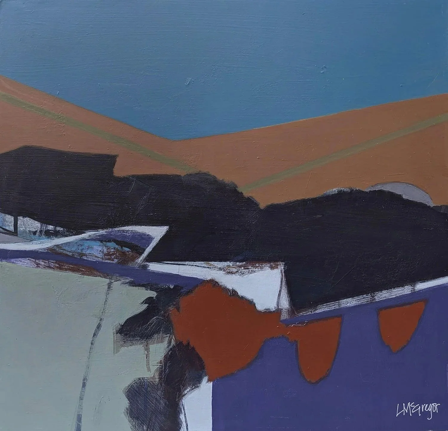 Winter Glen 66x63 cm